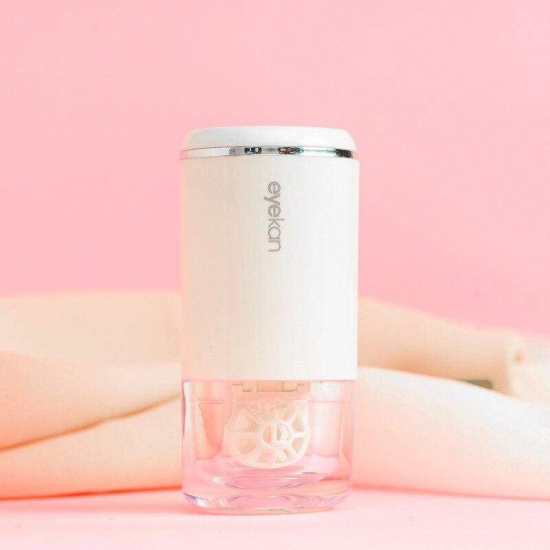 Роскошный футляр для контактных линз Ультразвуковой высокочастотный вибрационный очиститель Инструменты для чистки контактных линз Портативная шайба для контактных линз