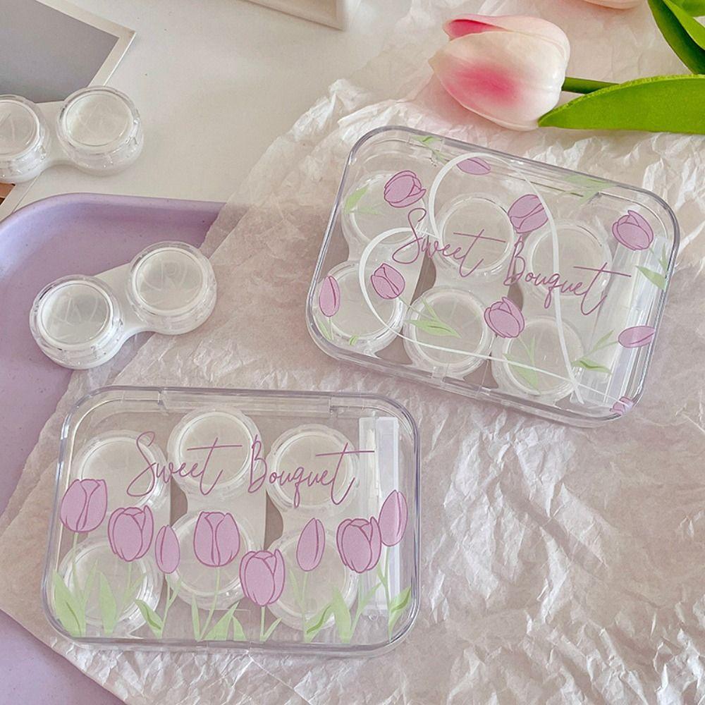 Мини-коробка для контактных линз, герметичная коробка для контактных линз, наружный футляр для контактных линз для женщин 01